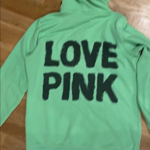 PINK Victoria's Secret Tops - PINK Victoria’s Secret Hooded Sweatshirt